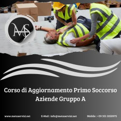 Corso Aggiornamento Primo Soccorso Aziendale Gruppo A